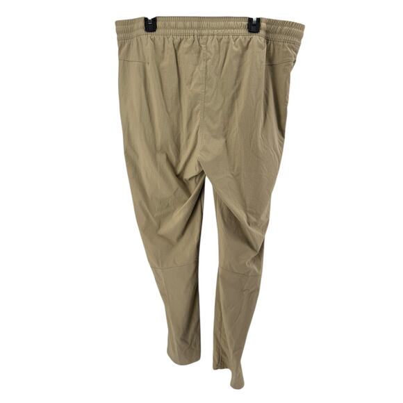 All In Motion Men's Khakti Tan Lightwight Ripstop Pants Size Large Inseam 31 - Picture 2 of 4